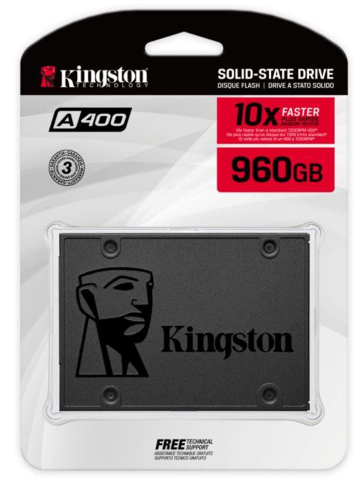 960 GB KINGSTON A400 SATA3 2.5 500/450MBS SA400S37/960G