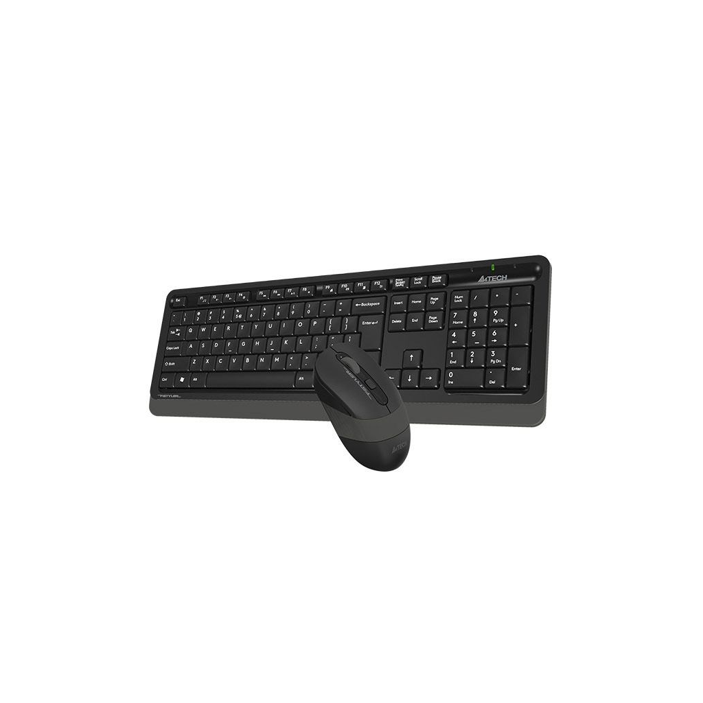 A4 TECH FG1010, Gri, FSTYLER, 2.4Ghz Kablosuz, Türkçe Q, Klavye Mouse Set