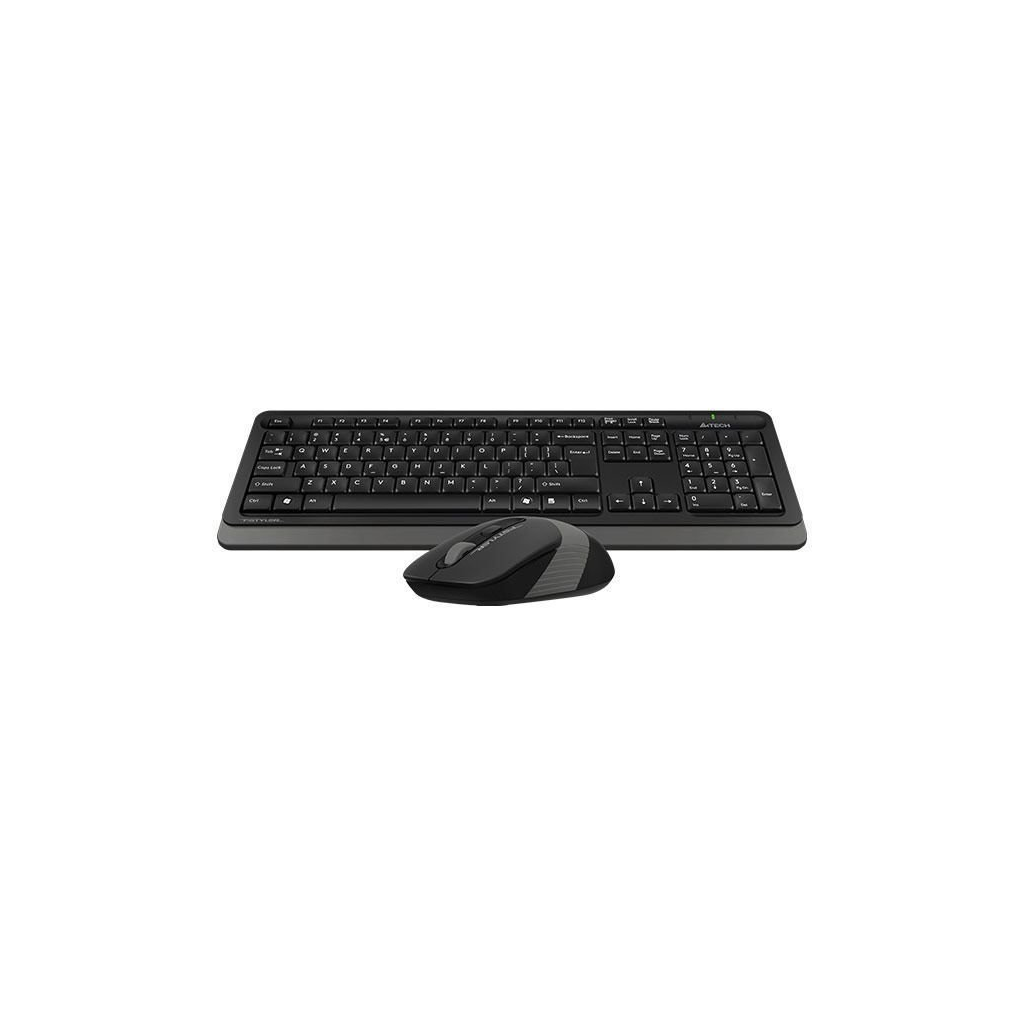 A4 TECH FG1010, Gri, FSTYLER, 2.4Ghz Kablosuz, Türkçe Q, Klavye Mouse Set