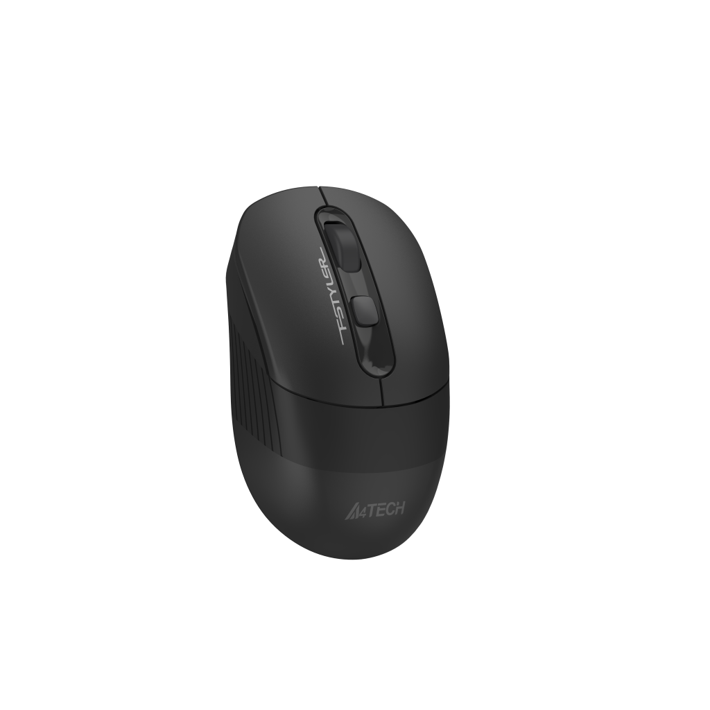A4 TECH FG10CS AIR2, Grey, SILENT, FSTYLER, 2,4Ghz Kablosuz, USB-C den şarj edilebilir, Optik Mouse, 10-15Metre, 4 Buton, Nano Alıcı