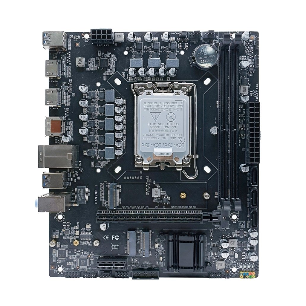 ARKTEK ALPHA FORCE, AK-H510M EG VS, 2xDDR4, M.2, 2x HDMI, DP, 10-11.Nesil, LGA1200 Soket, Anakart