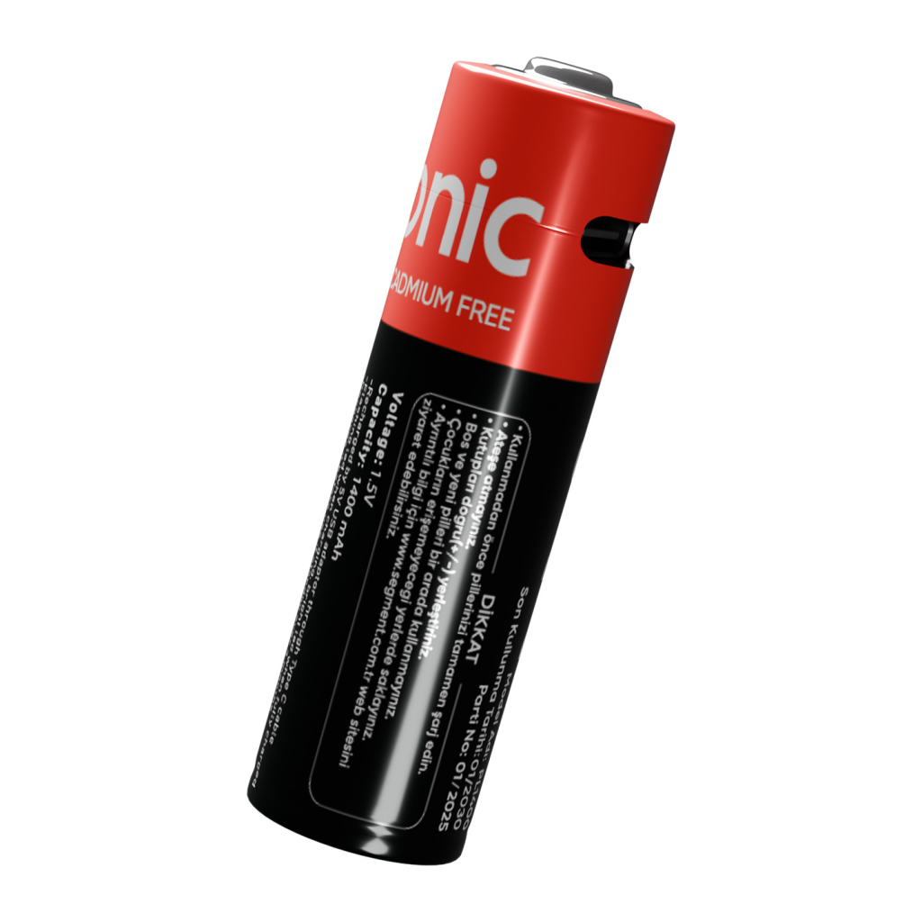 ASONIC PL1400, AA, Şarjlı Pil, 1.5Volt, 1400mAh/2600mwh, Type-C ile Kolay Şarj,  2 li Paket (USB To Type-C Kablo Hediye)