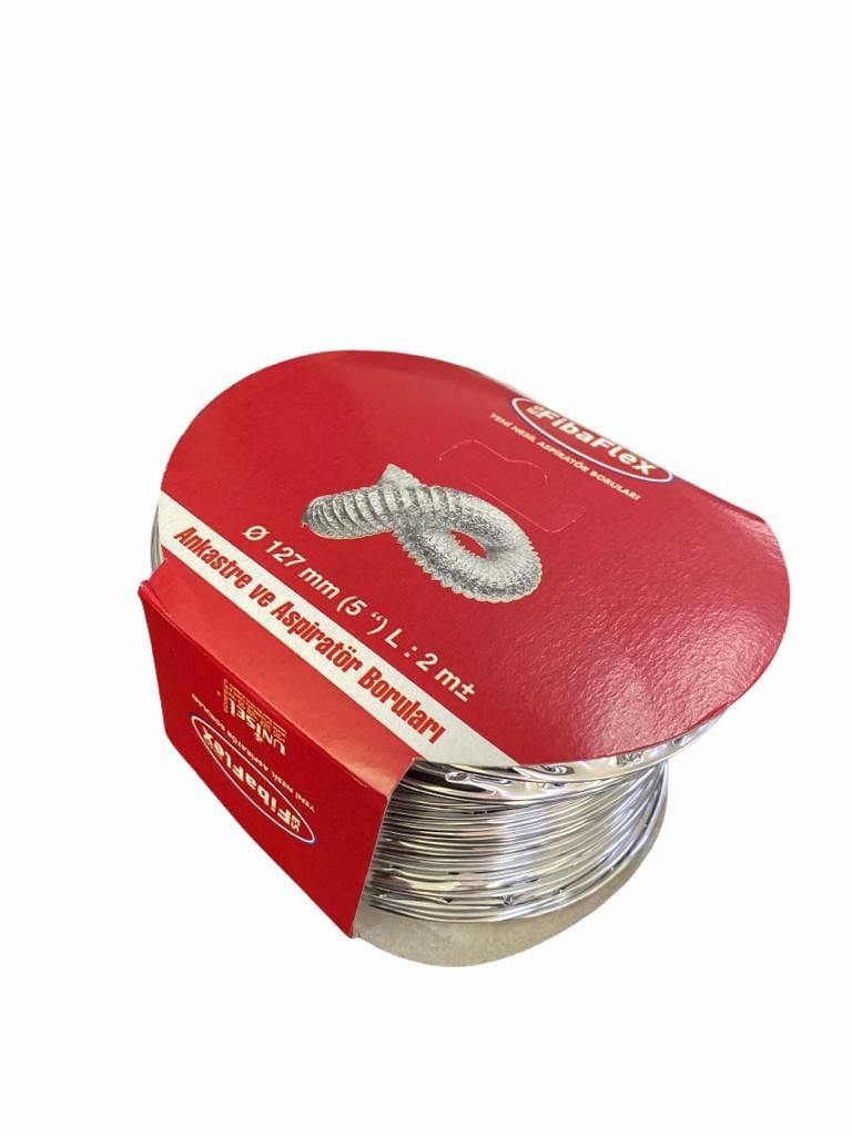 Aspilatör Borusu Telli 127 Mm 2 Metre