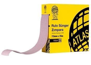 Atlas Gold 180 Kum Sünger Zımpara 115 Mm 1 Metre