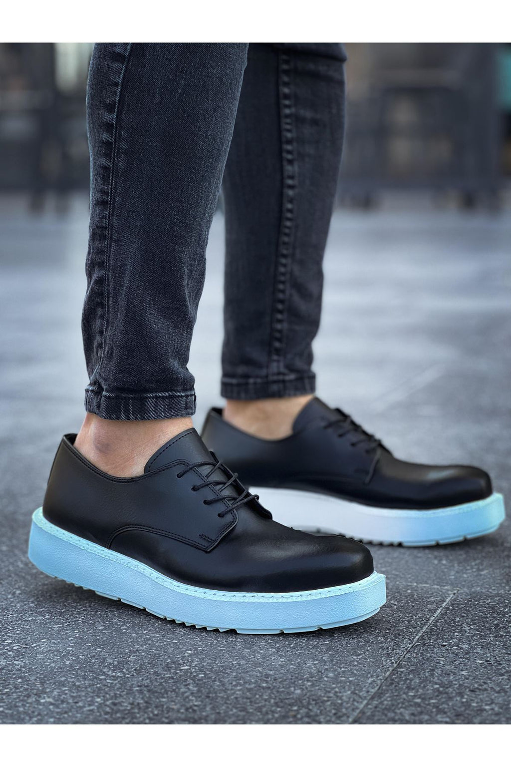 CH001 - FBT Classic Lace Erkek Ayakkabı SIYAH