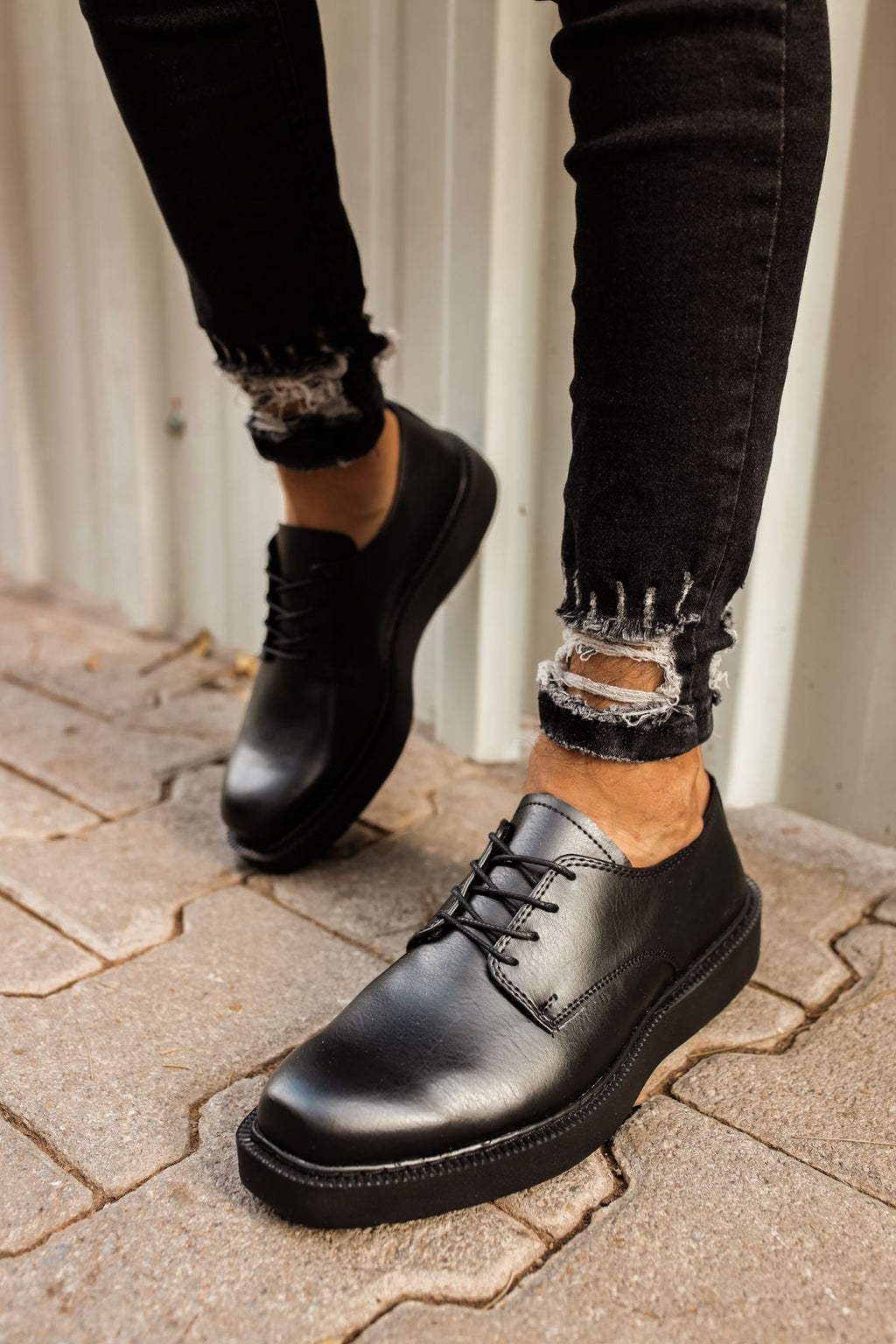 CH001 - FST Classic Lace Erkek Ayakkabı SIYAH