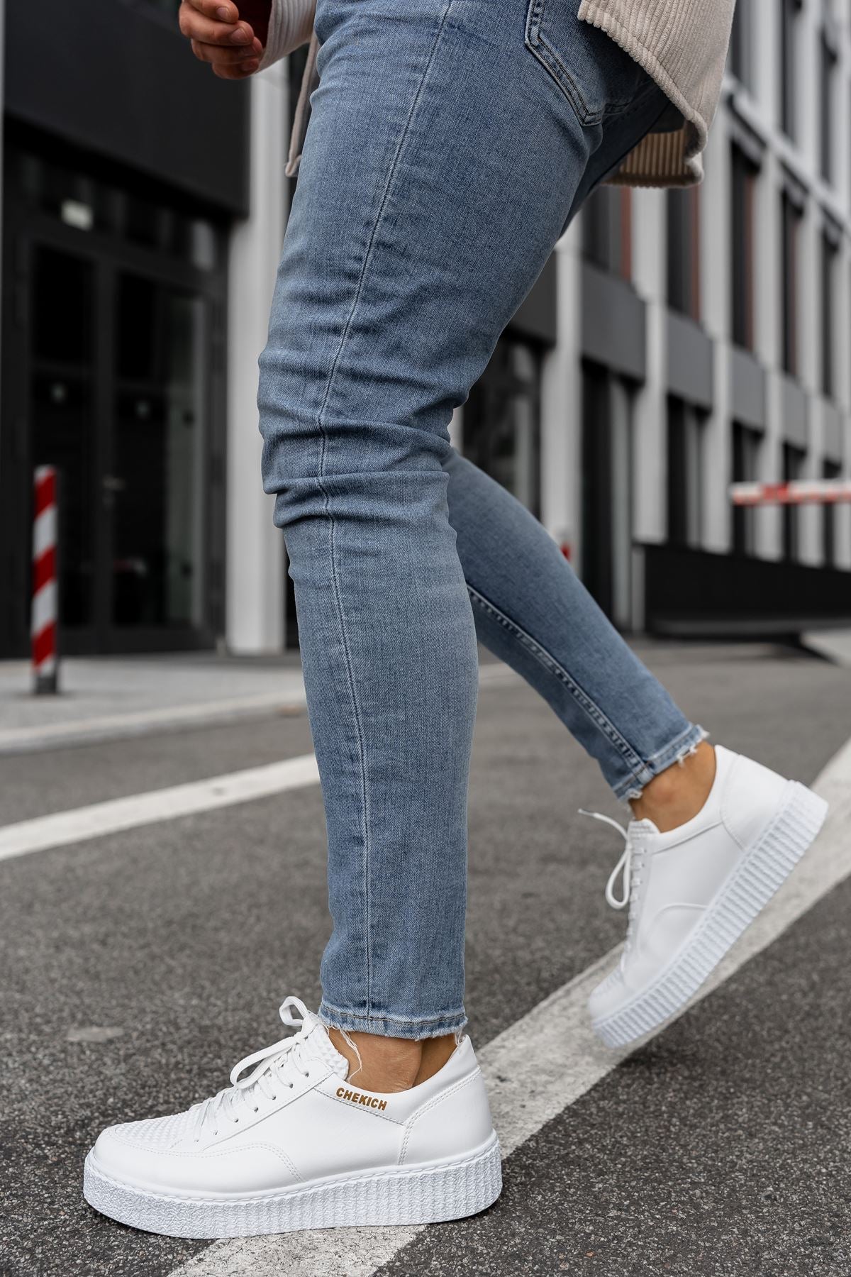 CH017 - FBT Pyramid Erkek Ayakkabı BEYAZ