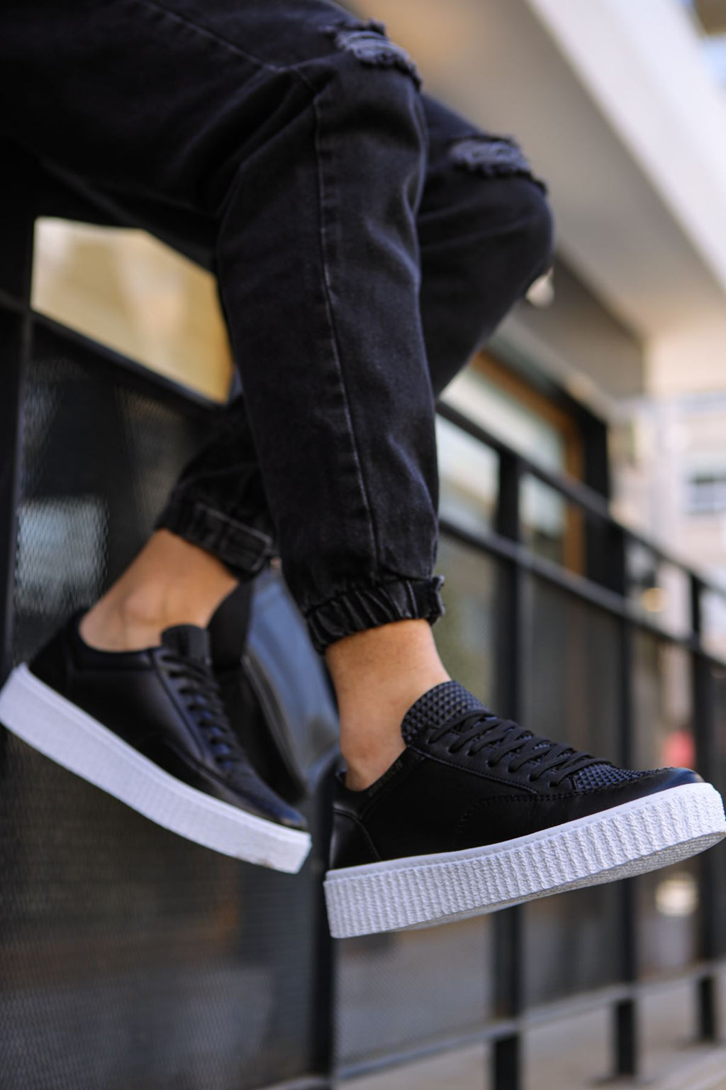 CH017 - FBT Pyramid Erkek Ayakkabı SIYAH