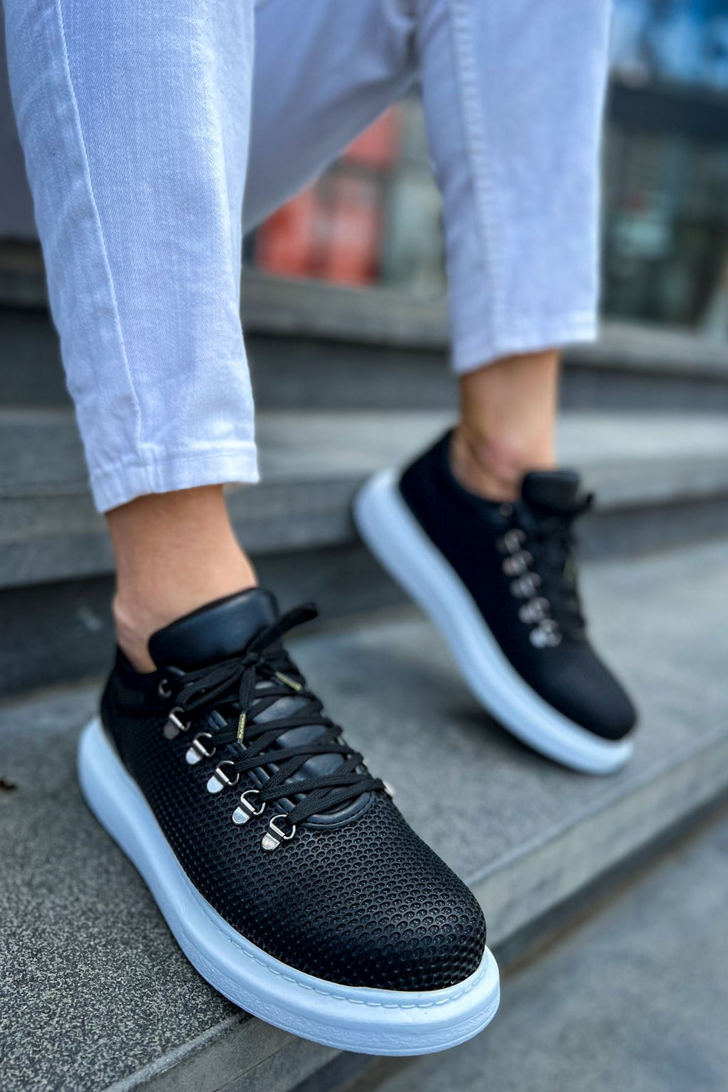 CH021 - CBT Favo Erkek Ayakkabı SIYAH