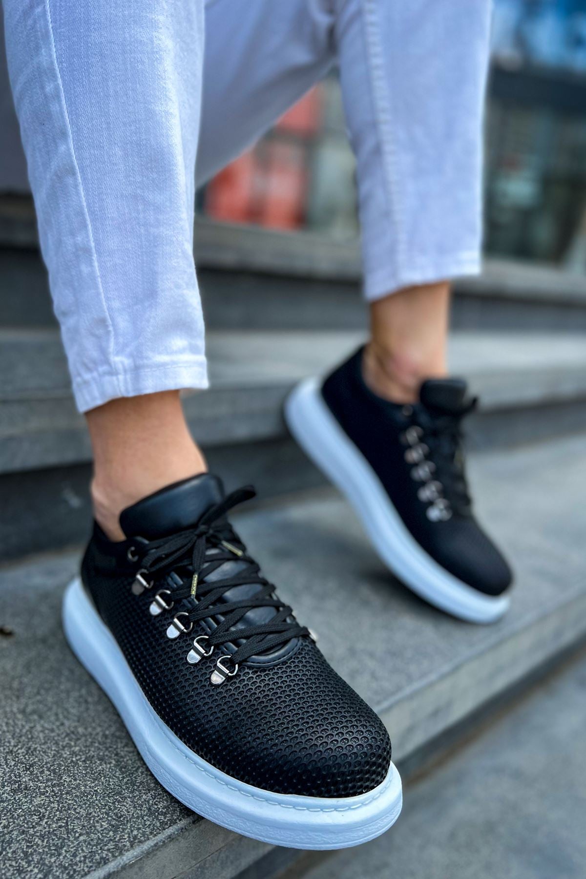 CH021 - CBT Favo Erkek Ayakkabı SIYAH