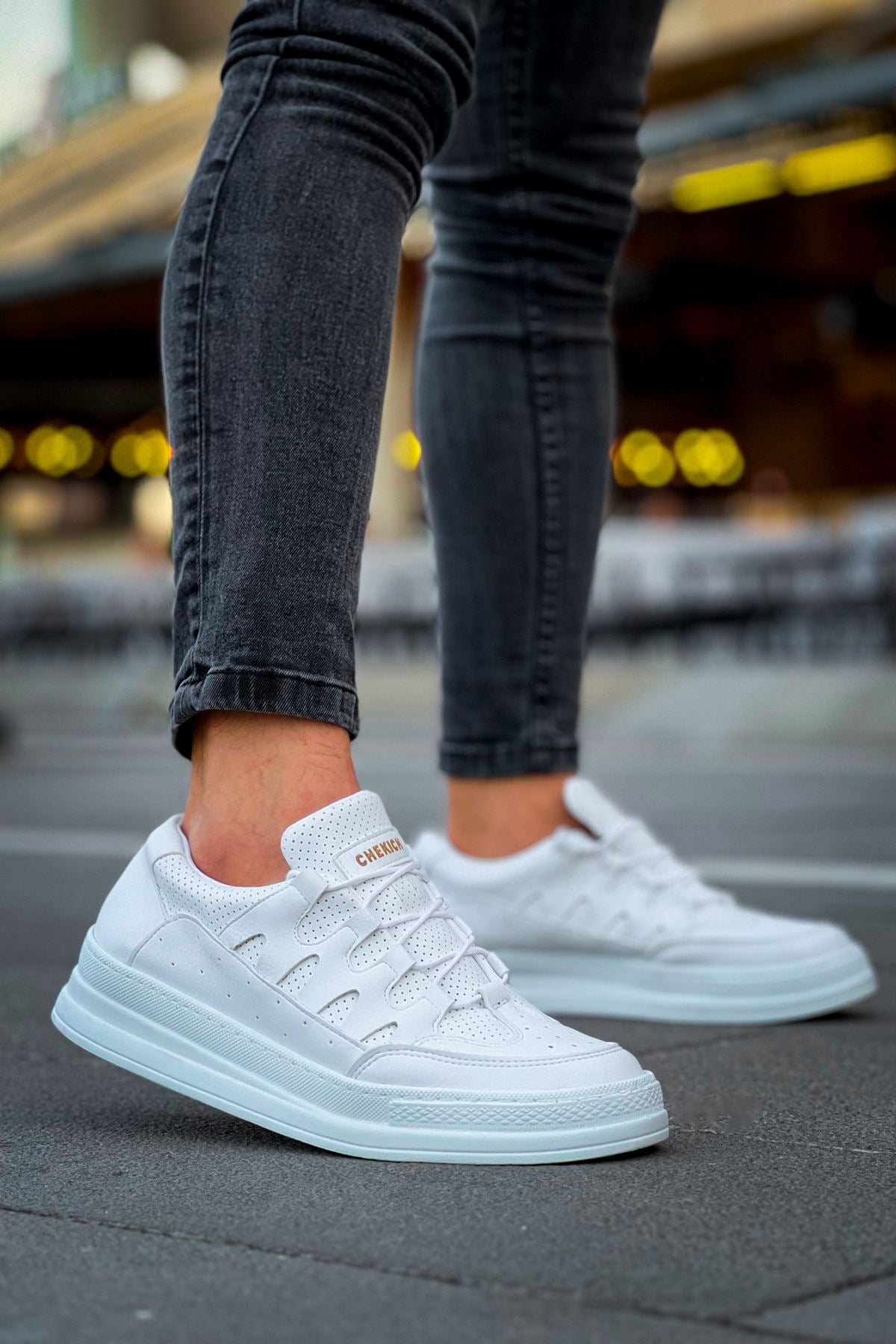 CH040 - CBT C-Rey Erkek Ayakkabı BEYAZ