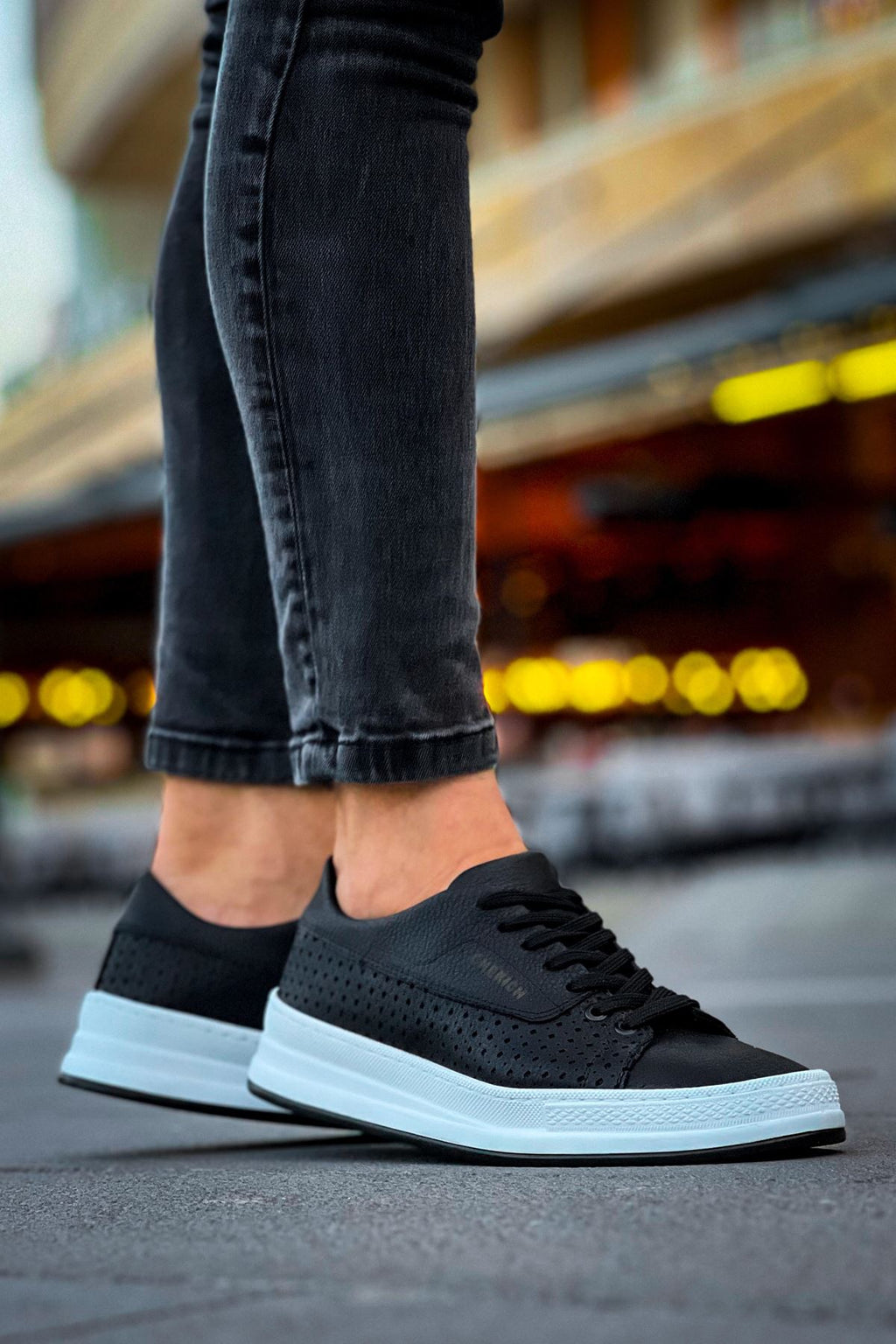 CH043 - CBT Cowien Erkek Ayakkabi SIYAH