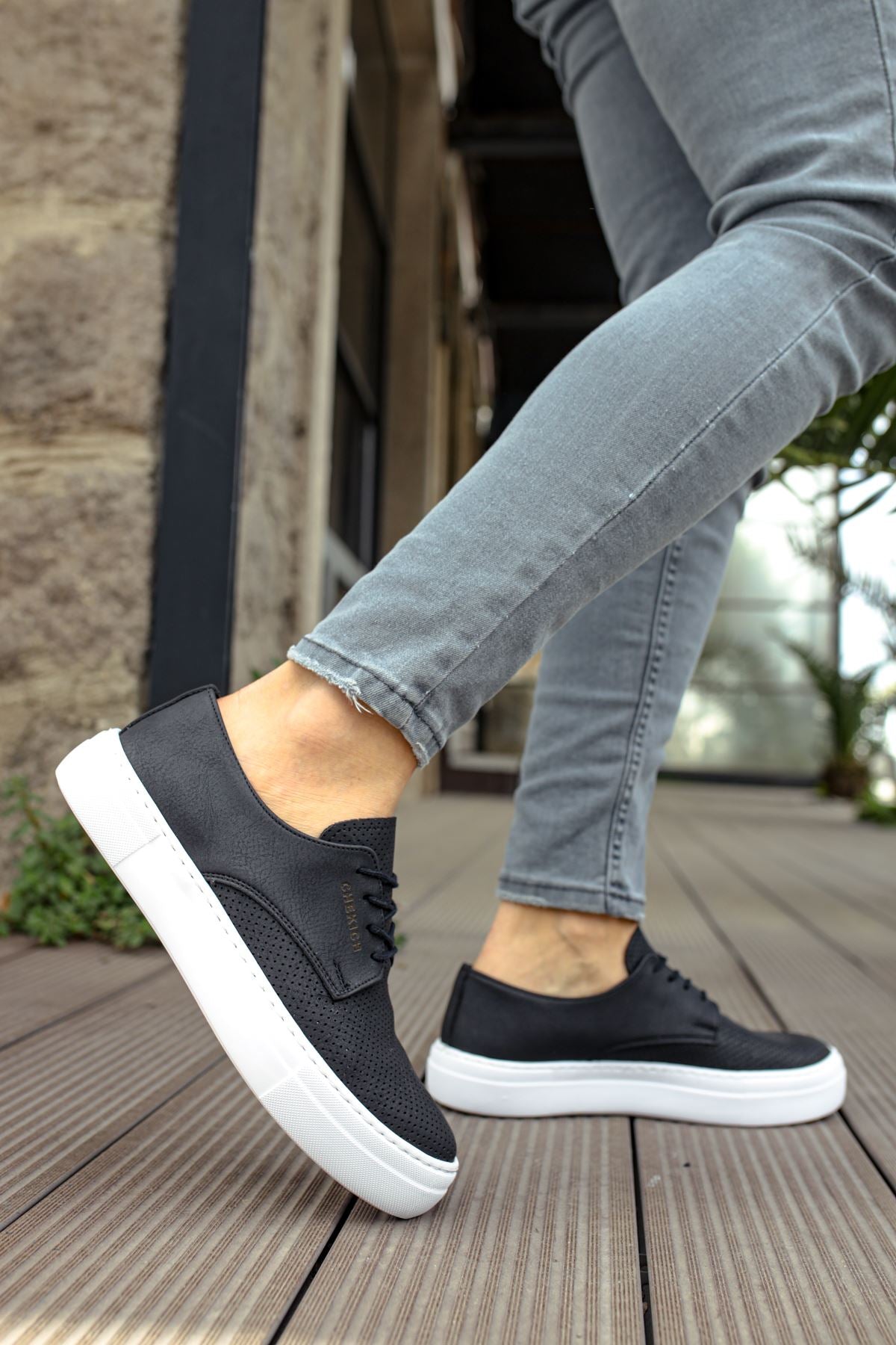 CH061 - CBT Rex Erkek Ayakkabı SIYAH