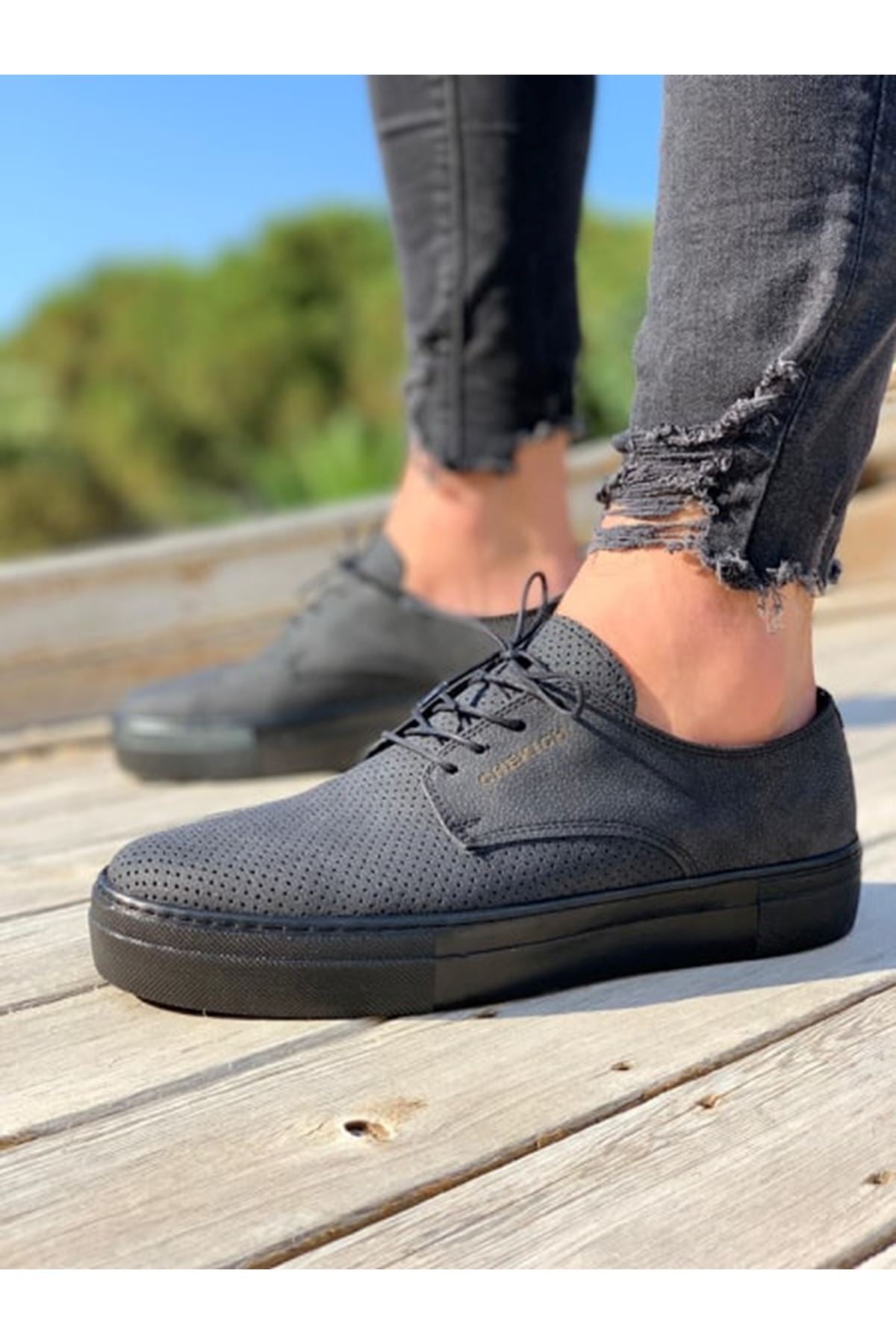 CH061 - CST Rex Erkek Ayakkabı SIYAH
