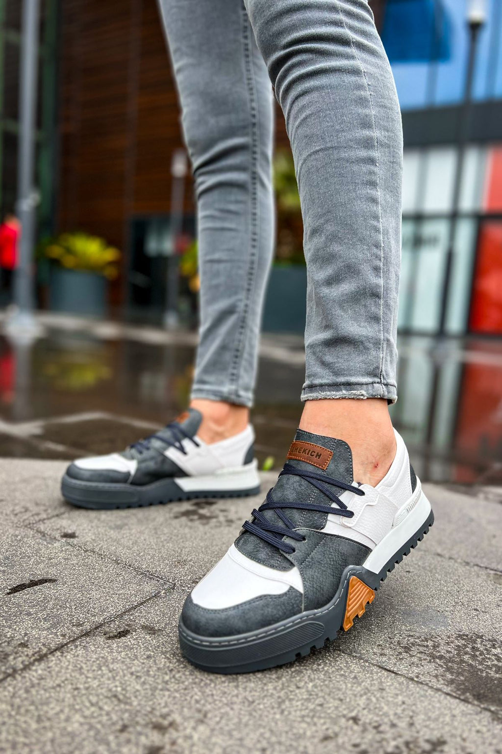 CH067 - GABT Warrem Erkek Ayakkabı ANTRASIT/BYZ(57-10)