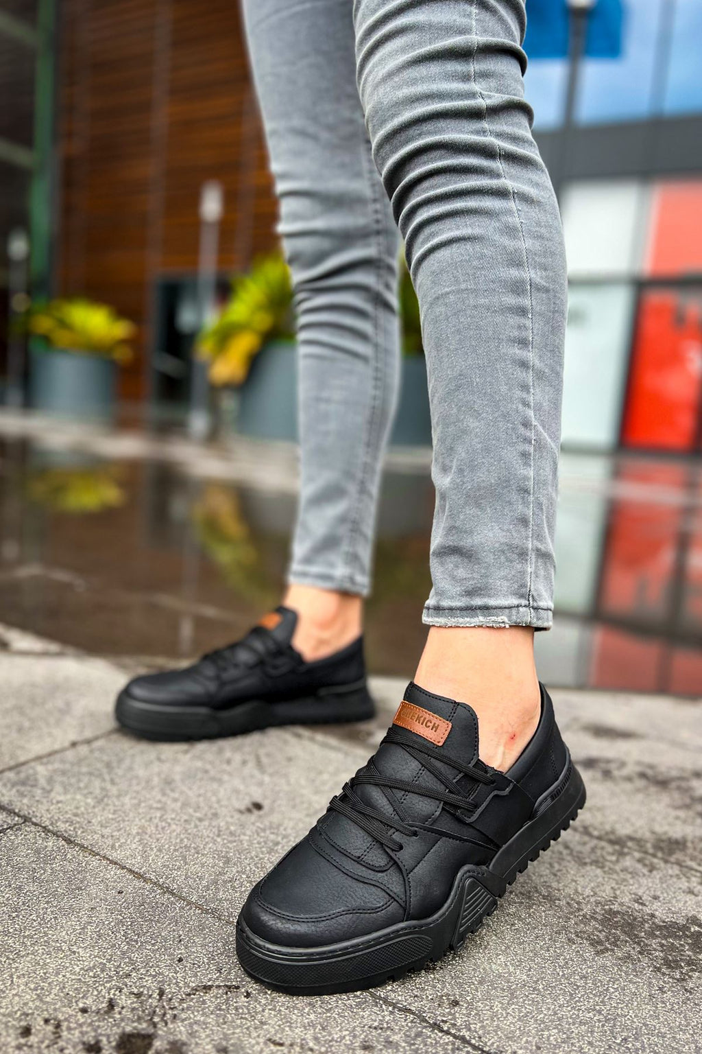 CH067 - GST Warrem Erkek Ayakkabı SIYAH/SIYAH