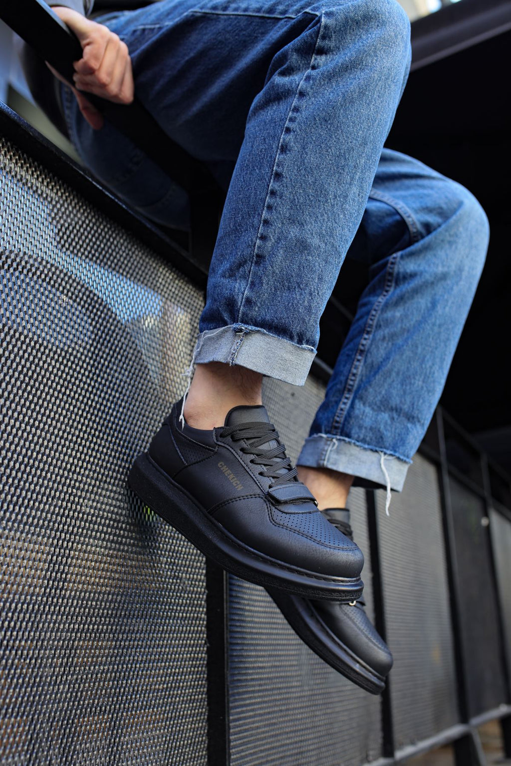 CH073 - CST Flatline Erkek Ayakkabı SIYAH