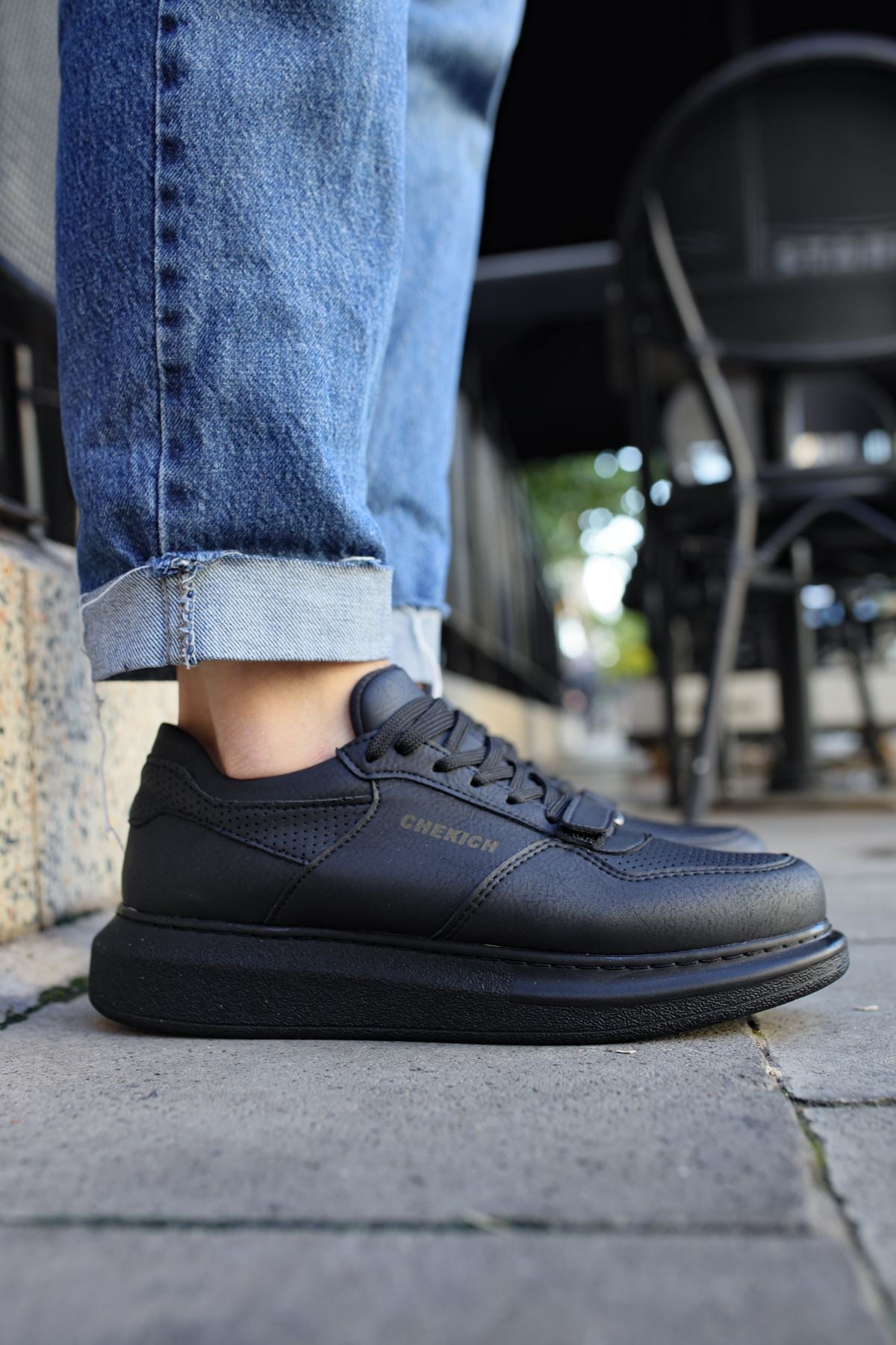 CH073 - CST Flatline Erkek Ayakkabı SIYAH