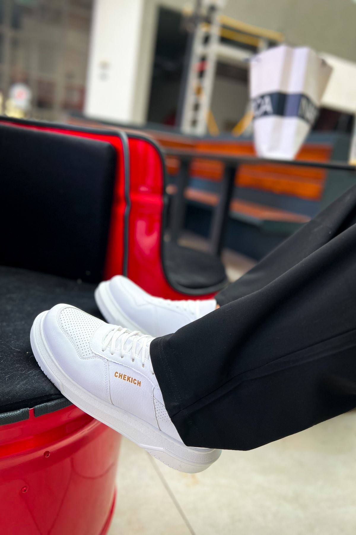 CH075 - CBT Signature Erkek Ayakkabı BEYAZ