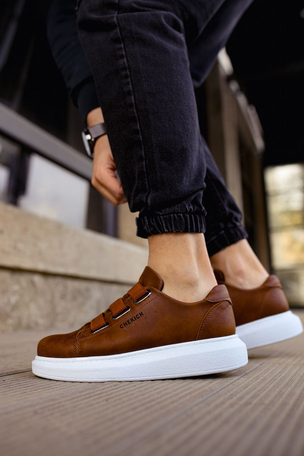 CH253 - CBT Mirror Non Erkek Ayakkabı TABA