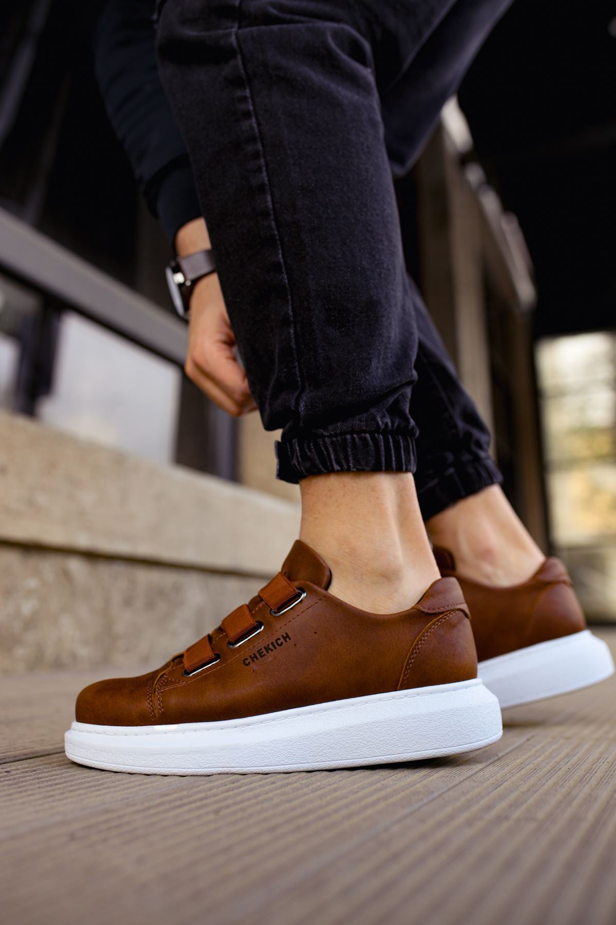 CH253 - CBT Mirror Non Erkek Ayakkabı TABA