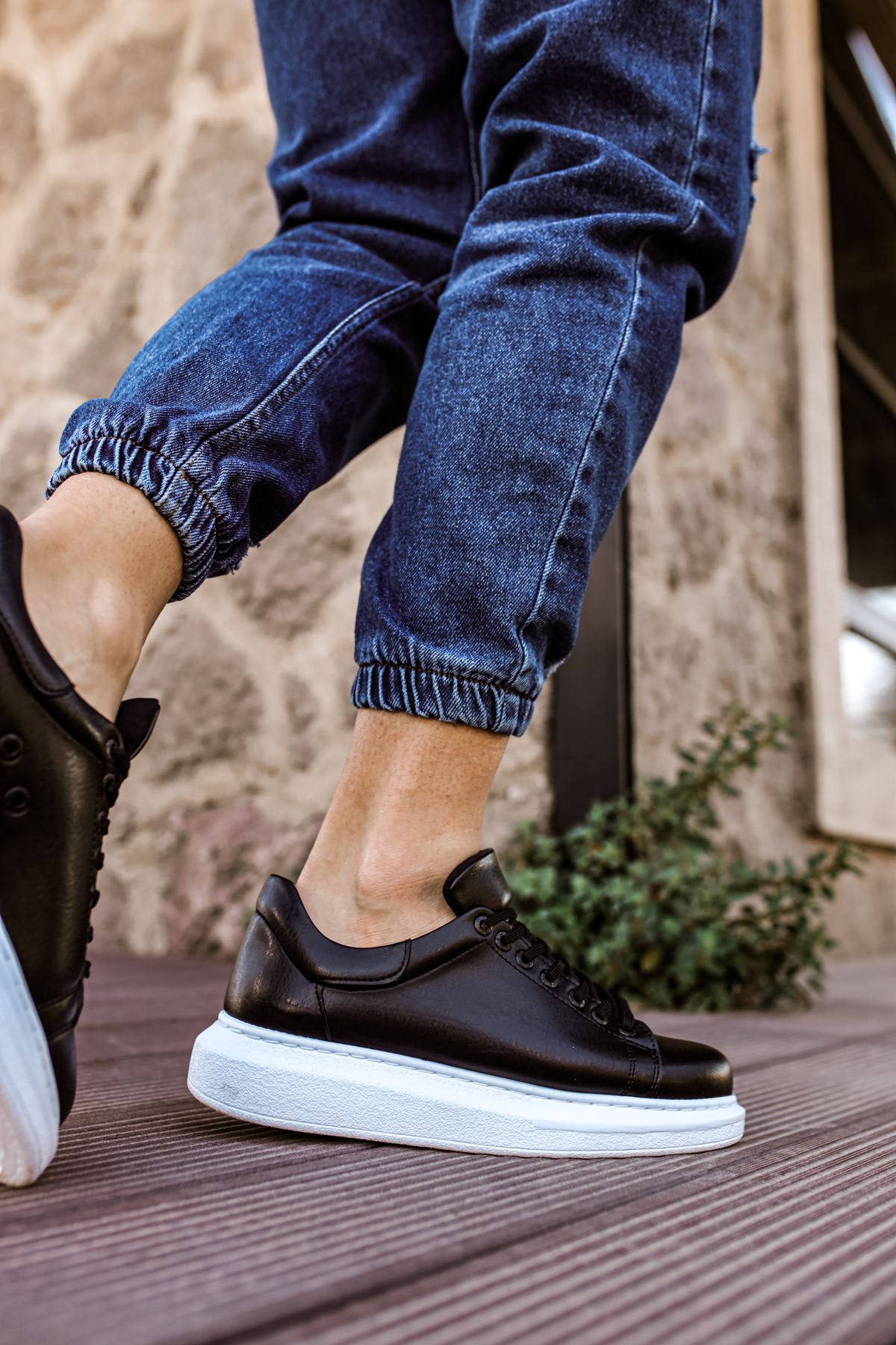 CH257 - CBT Estrella Erkek Ayakkabı SIYAH