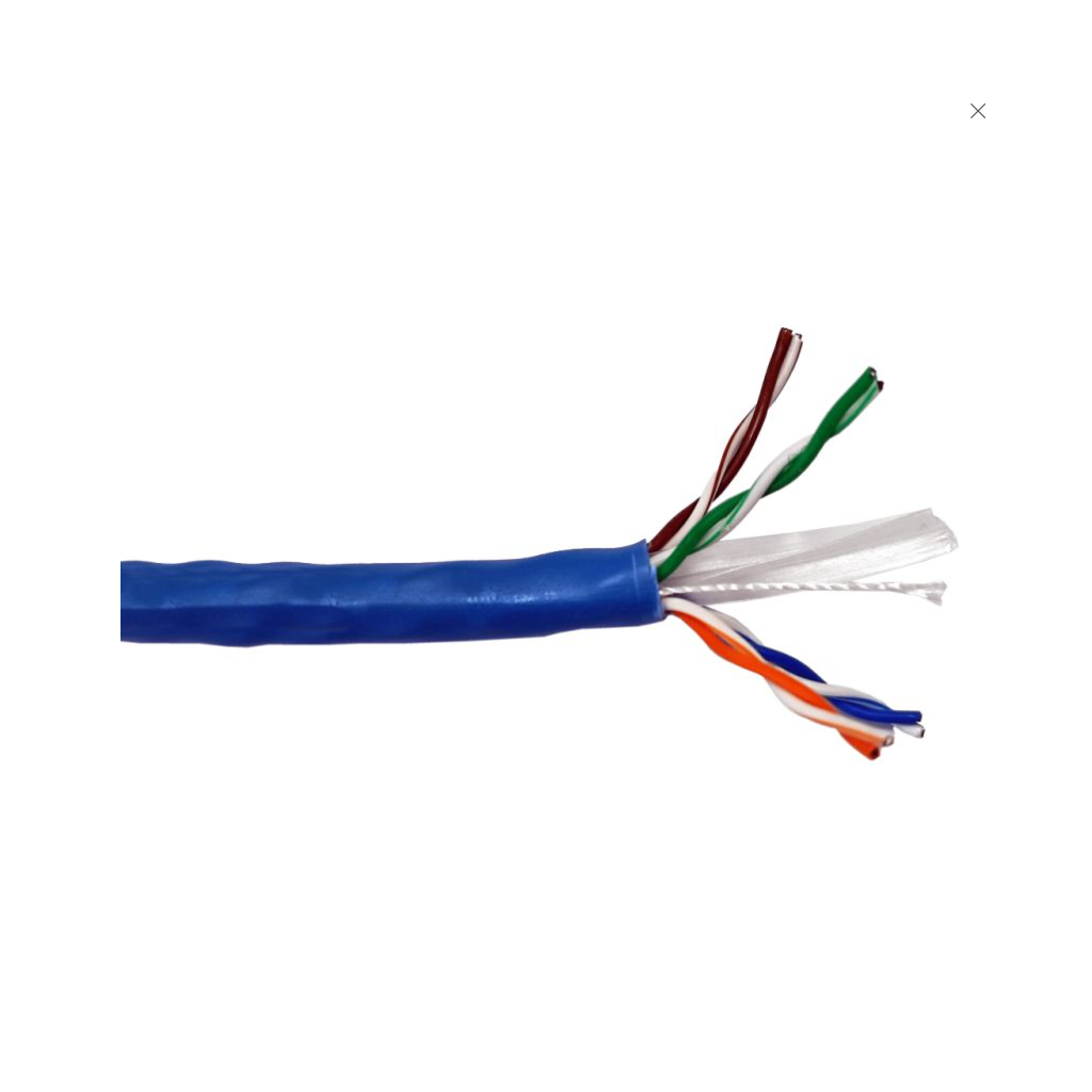 DAHUA DH-PFM923I-6UN-C, CAT6 305m, 24AWG 0.53mm, UTP, %100 Bakır, LSZH Halogen Free Kablo, Mavi Renk