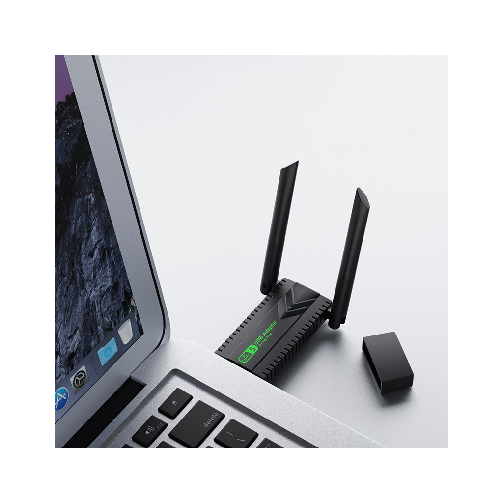 EVEREST EWA600, 600Mbp, 2.4Ghz ve 5Ghz Dual Band, WIFI 5, 2x2dbi Anten, USB3.0, WIRELESS ETHERNET