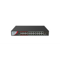 HILOOK NS-0326P-230(B), 24Port, Megabit, PoE 230W, 1 Port GigaBit Lan, 1 Port GigaBit SFP, Long Range 250Metre, Yönetilemez, Masaüstü Switch