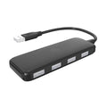 HP DHC-CT110C 4 PORT USB 2.0 USB ÇOKLAYICI HUB SİYAH