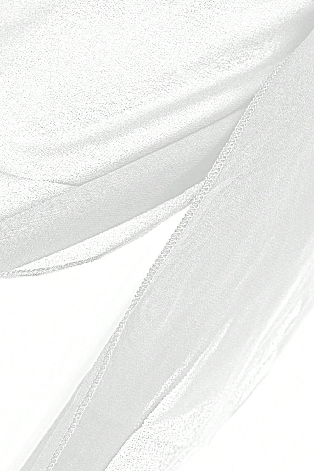 Kadın Siyah Beyaz Transparan Belden Bağlamalı Pareo 2'li – Modern ve Şık Tasarım