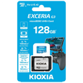 KIOXIA 128GB ExceriaG2, LMEX3L128GG2, A2 V30 4K, CL10, 160Mb/s, MicroSD Kart Bellek (SD Adaptörlü)
