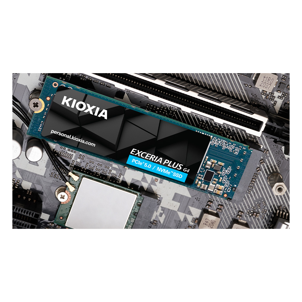 KIOXIA EXCERIA PLUS G4, LVD10Z001TG8, 1TB, 10000/7900, Gen5, NVME PCIe M.2 2280, SSD