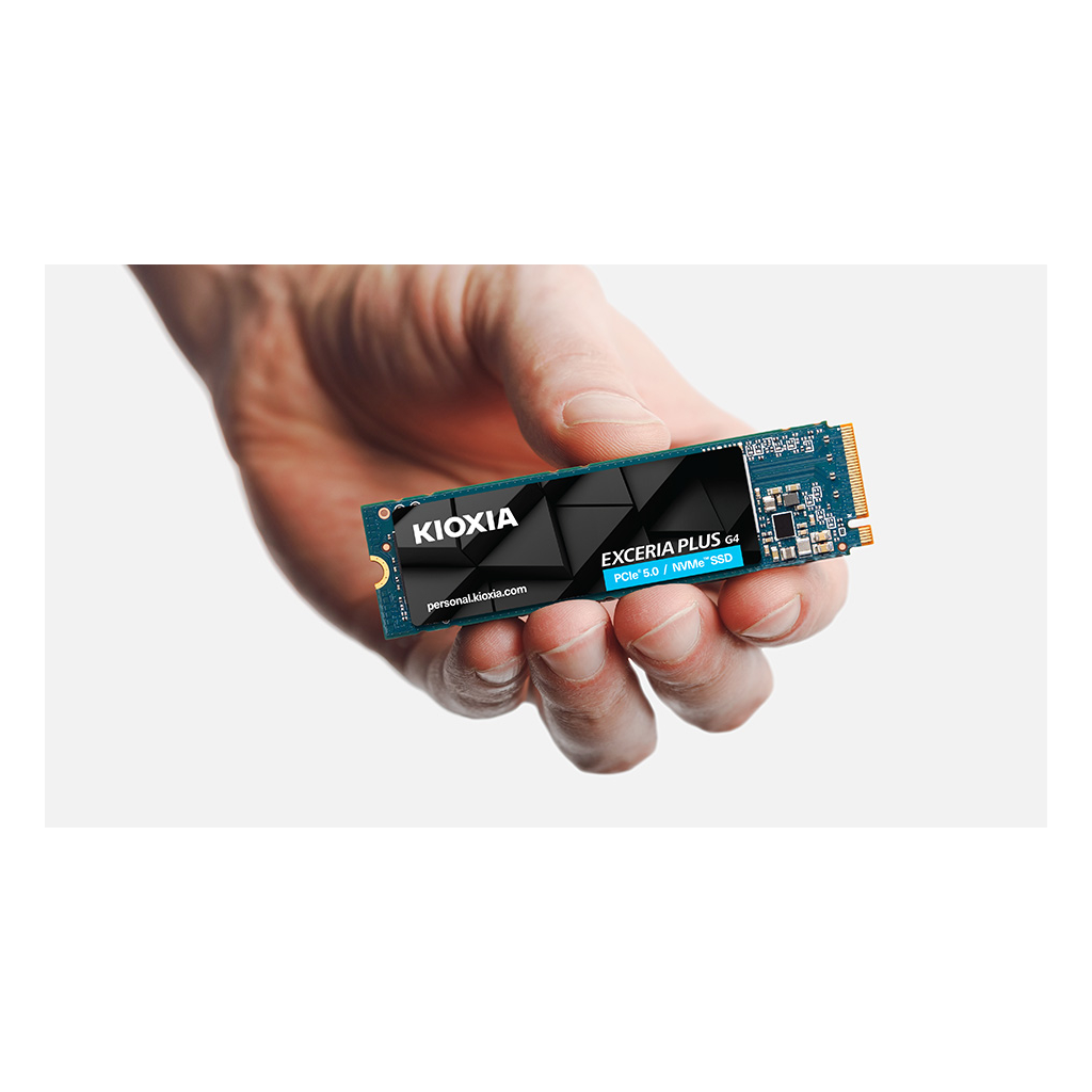 KIOXIA EXCERIA PLUS G4, LVD10Z001TG8, 1TB, 10000/7900, Gen5, NVME PCIe M.2 2280, SSD