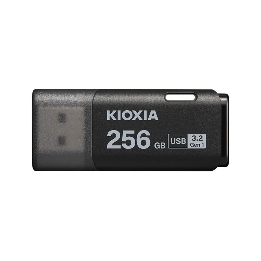 KIOXIA U301K 256GB USB 3.2 Gen1 TransMemory Flash Disk (Siyah)