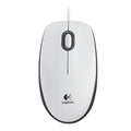LOGITECH M100 USB KABLOLU MOUSE BEYAZ 910-006764