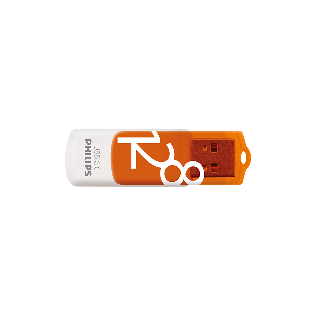 PHILIPS FM12FD00B, 128GB, USB 3.0, Vivid, Turuncu, Flash Disk