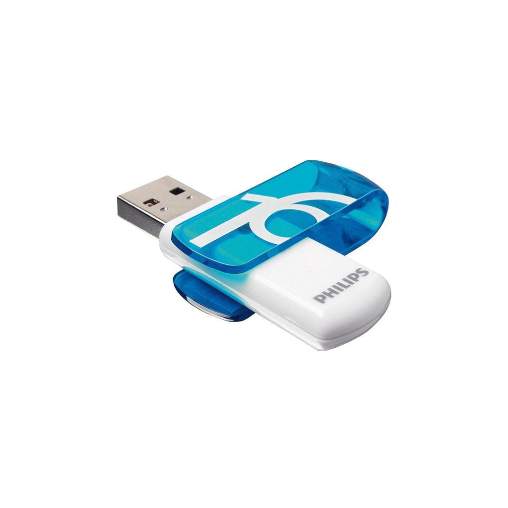 PHILIPS FM16FD05B, 16GB, USB 2.0, Vivid, Okyanus Mavisi, Flash Disk