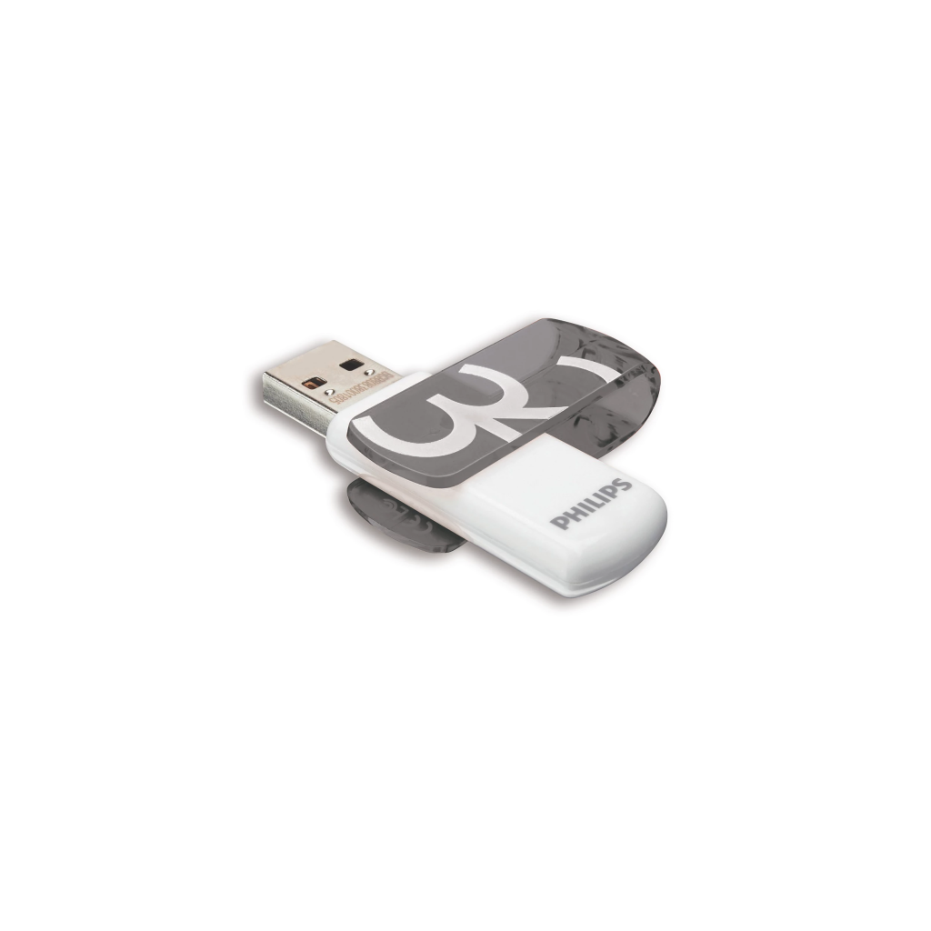 PHILIPS FM32FD05B, 32GB, USB 2.0, Vivid, Gölge Grisi, Flash Disk