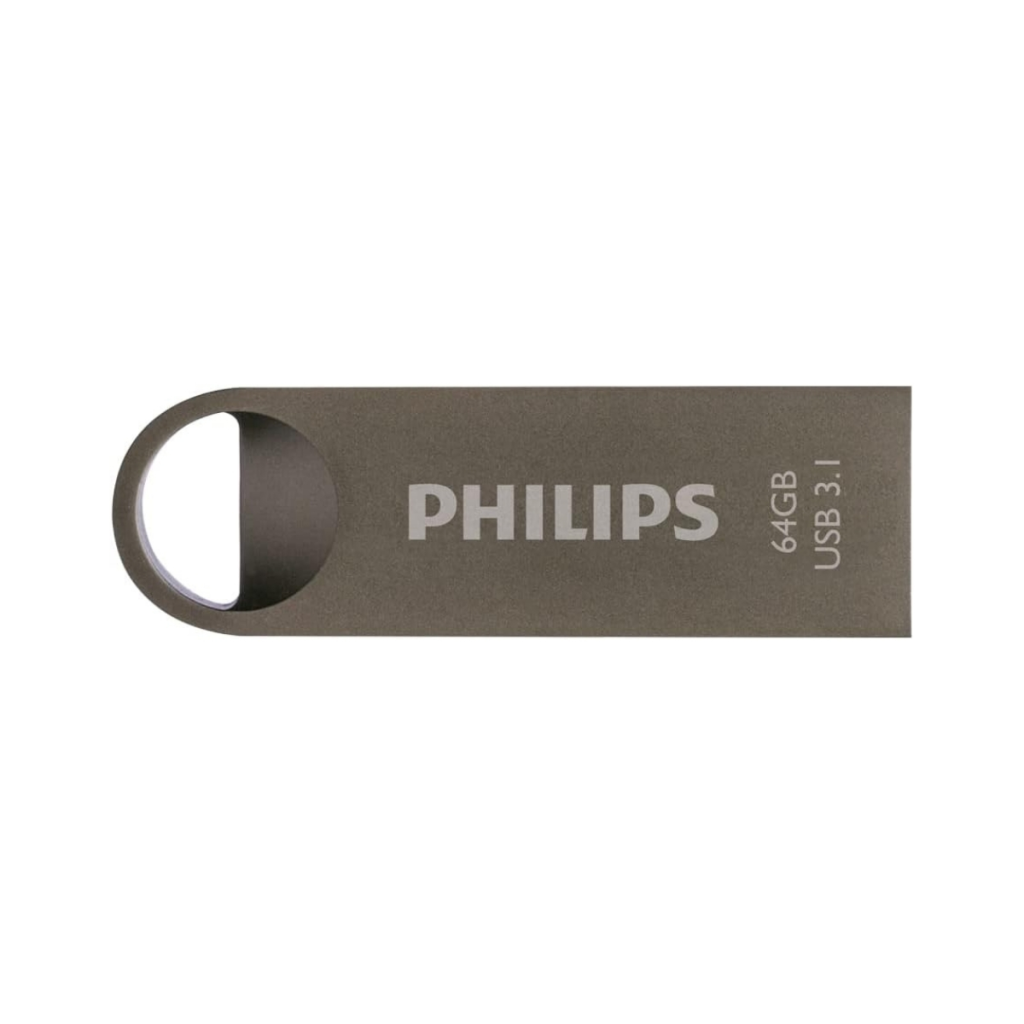 PHILIPS FM64FD165B, 64GB, USB 3.1, Moon, Uzay Grisi, Flash Disk