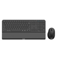 PHILIPS SPT6607B, Siyah, Türkçe Q, 2.4Ghz ve Bluetooth Kablosuz, Bilek Destekli, Multimedya Klavye Mouse Set