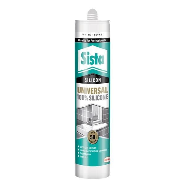 Sista Üniversal Beyaz Silikon 280 Ml