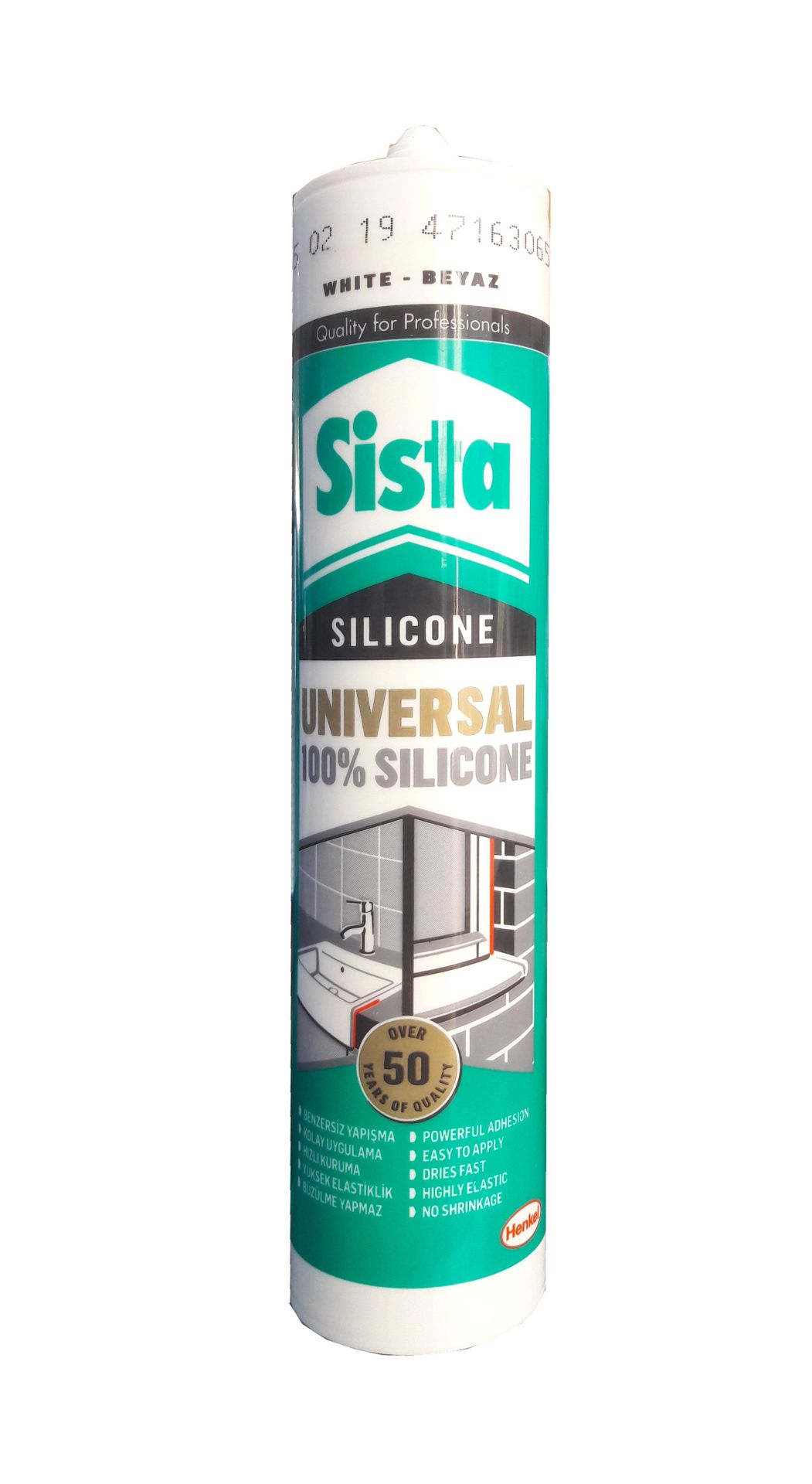 Sista Üniversal Beyaz Silikon 280 Ml