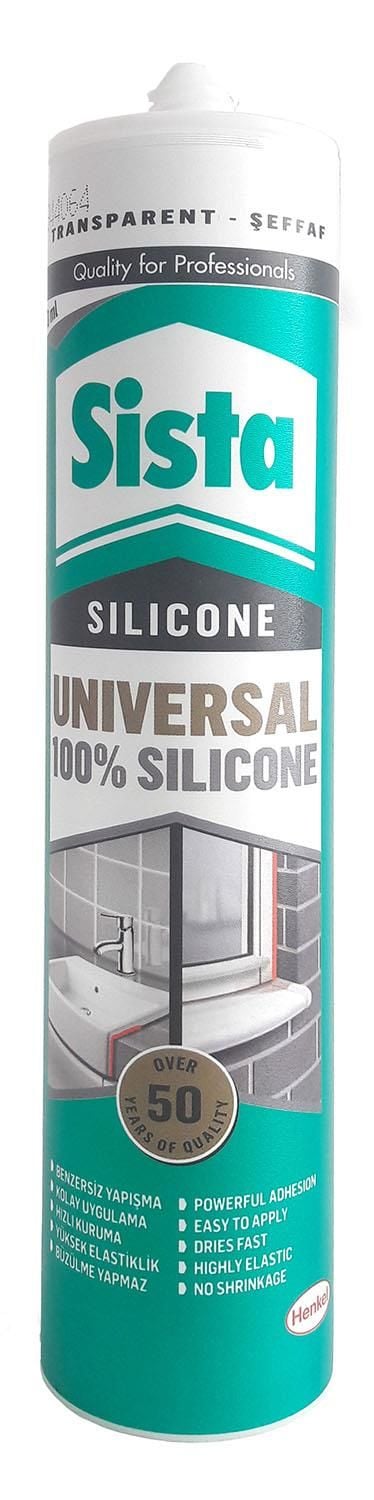 Sista Üniversal Şeffaf Silikon 280 Ml
