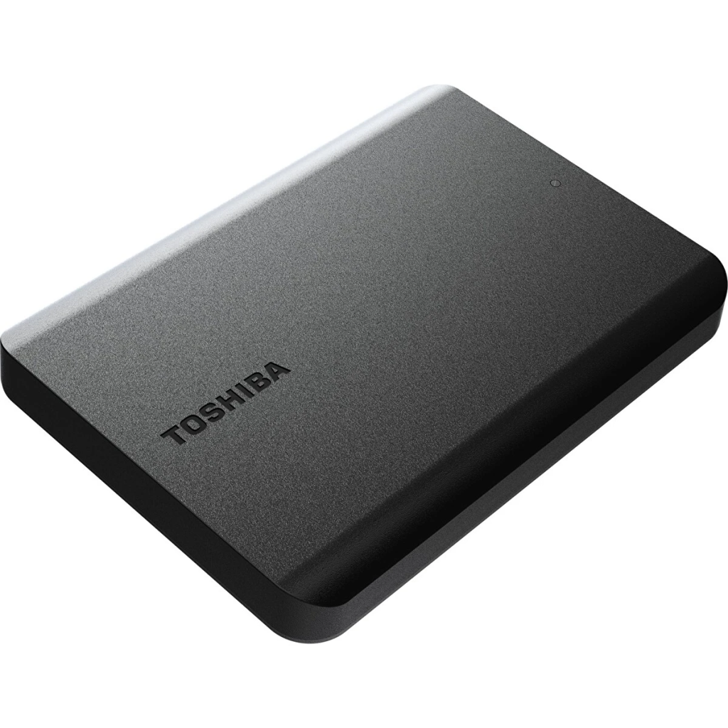 TOSHIBA HDTB510EK3AA, Canvio Basic, 1TB, 2.5" USB 3.2, Taşınabilir, Harici HDD, (Black)