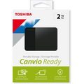 TOSHIBA HDTP320EK3AA, Canvio Ready, 2TB, 2.5" USB 3.0, Taşınabilir, Harici HDD, (Black)