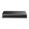 TP-LINK LS110P, Green Tech, 10 Port, MeggaBit, 8 Port PoE+ 96W, Metal Kasa, Yönetilemez, Masaüstü Switch