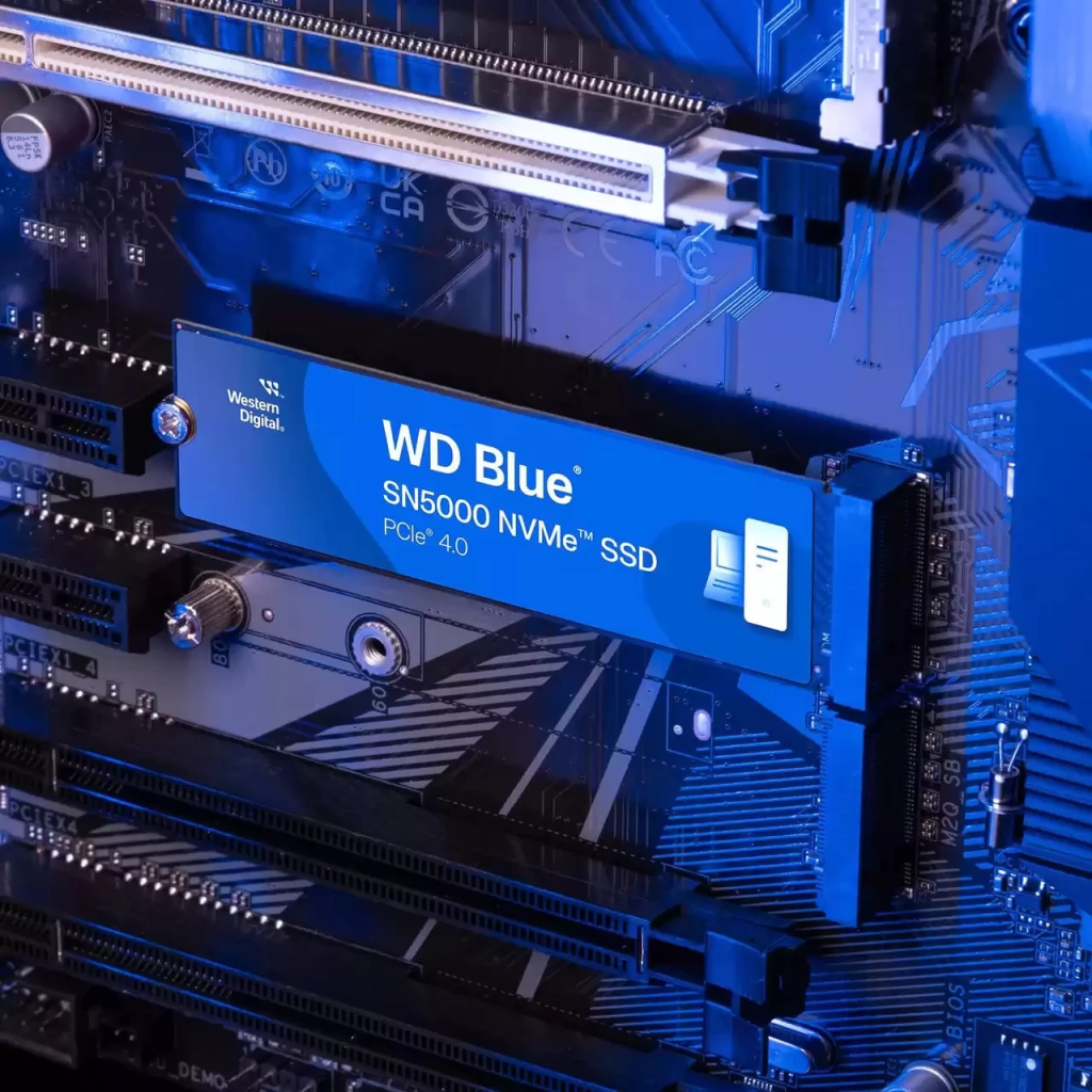 WD Blue SN5000, WDS100T4B0E, 1TB, 5150/4900, Gen4, NVMe PCIe M.2 2280,  SSD