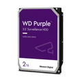 WD PURPLE, WD23PURZ,  3.5", 2TB, 256Mb, 5400 Rpm, 7/24 Güvenlik, HDD (Türkiye Distribütörü Garantili)