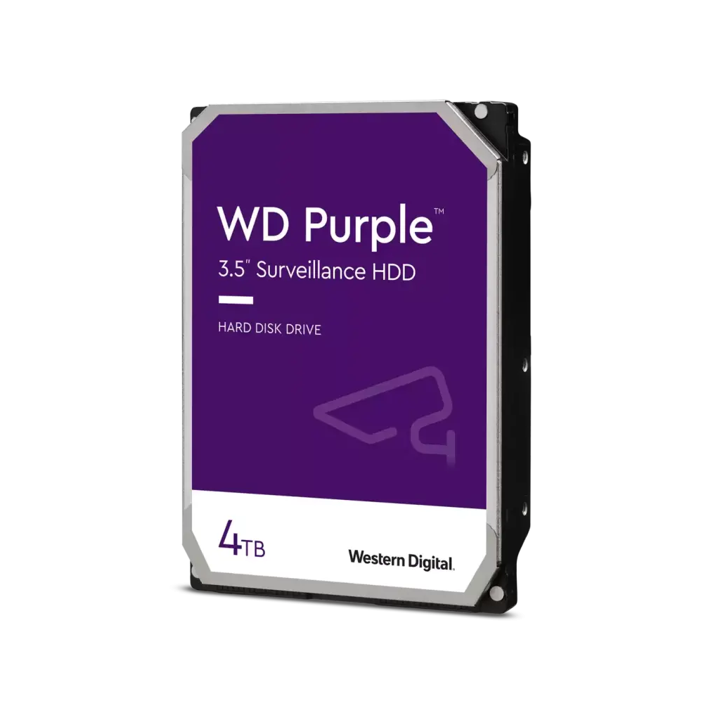 WD PURPLE, WD43PURZ, 3.5", 4TB, 256Mb, 5400 Rpm, 7/24 Güvenlik, HDD (Türkiye Distribütörü Garantili)